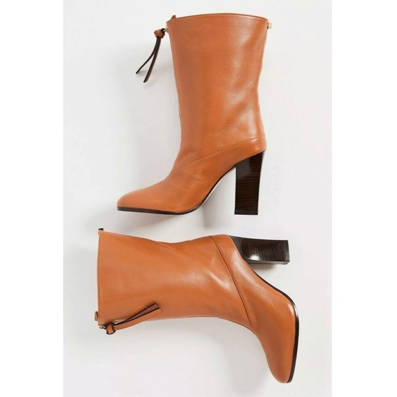 Stuart Weitzman Jett Leather Boots. Bridle, Size 5 - Picture 4 of 4